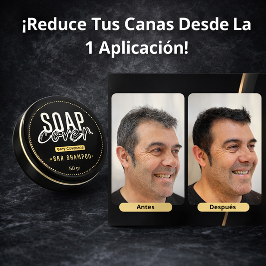 Jabón Cubrecanas Comprimido Para Cubrir el Cabello